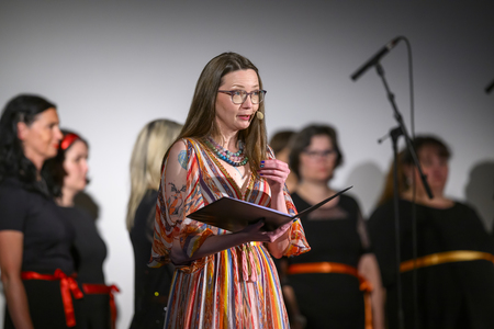 Napovedovalka Sanja Rejc